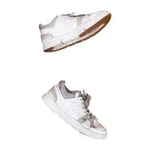 On Running The Roger Clubhouse Sneaker White/Gray Size 7.5